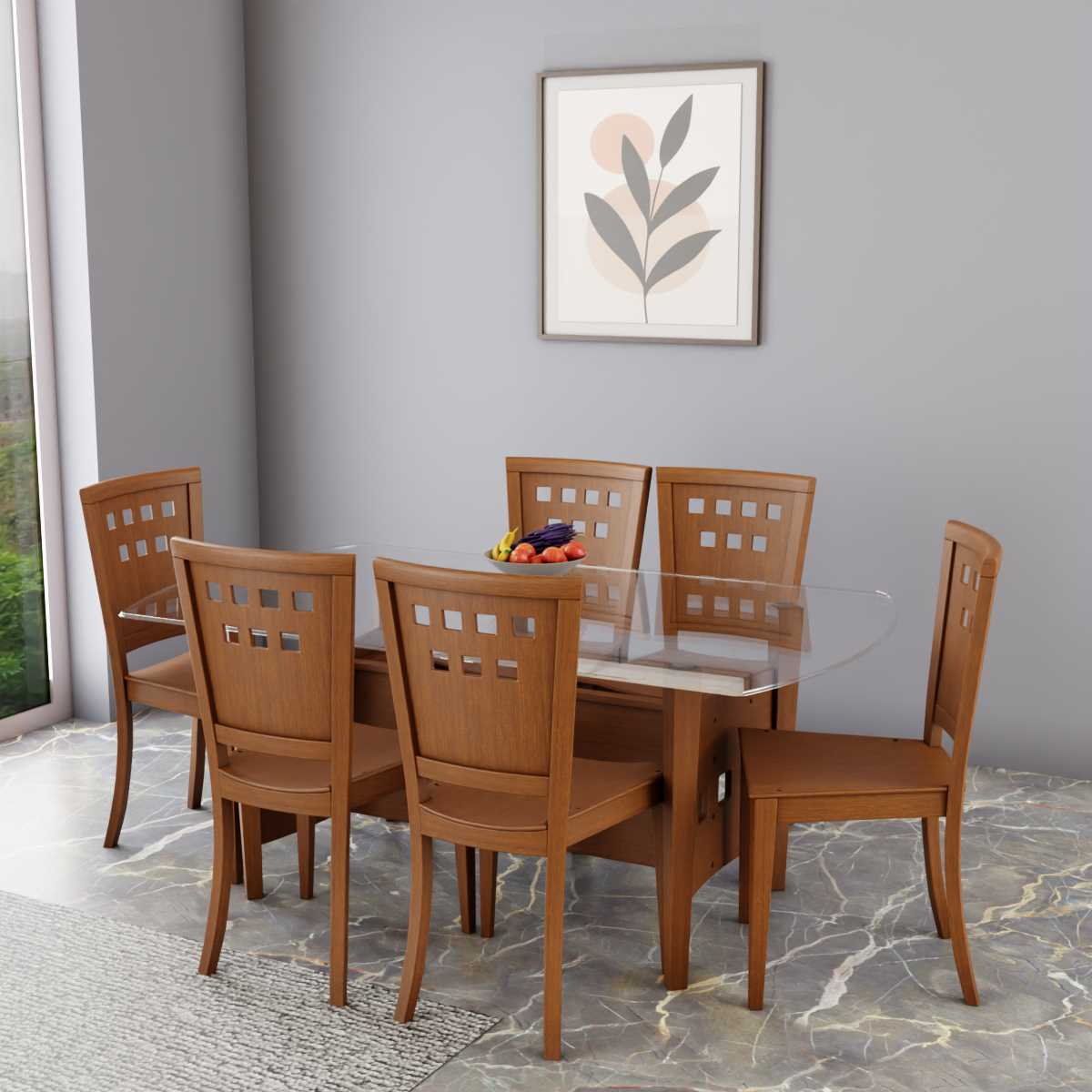 Dining Table Set Halley-143 and Lisbon-143 HATIL