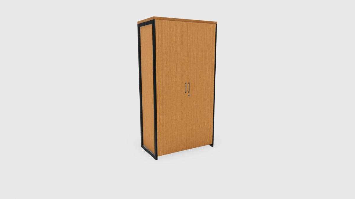 Non Lacquer 2 Door Wardrobe Rhone-177